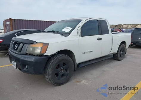 2008 Nissan Titan Xe z USA, uszkodzony, nr VIN 1N6BA06A28N317912